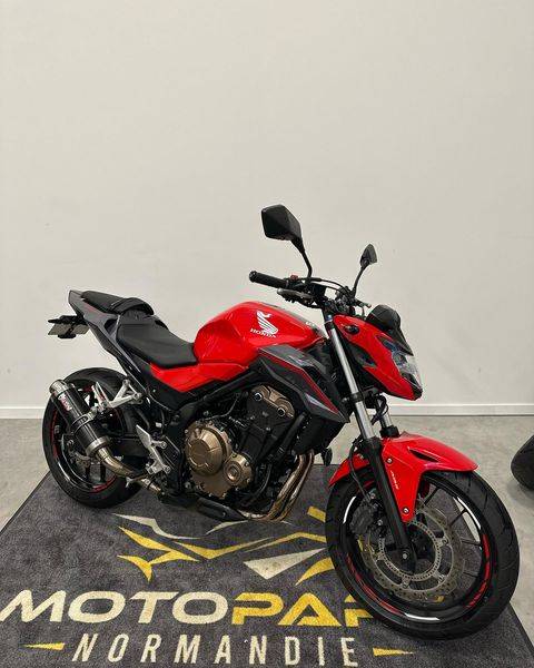 Honda CB500F bridé jeune permis d'occasion au Havre
