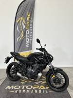 Location Yamaha MT07 35KW A2 Full Black au Havre - Saint Jean De La Neuville