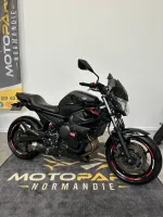 Yamaha XJ6 A2 proche de Saint Romain De Colbosc